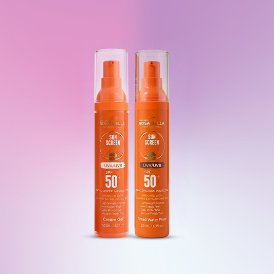 Sun Screen Gel + Tinted SPF 50+ – Buy 1 Get 1 Free