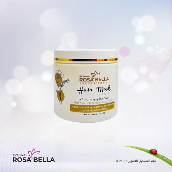 Hair mask gold