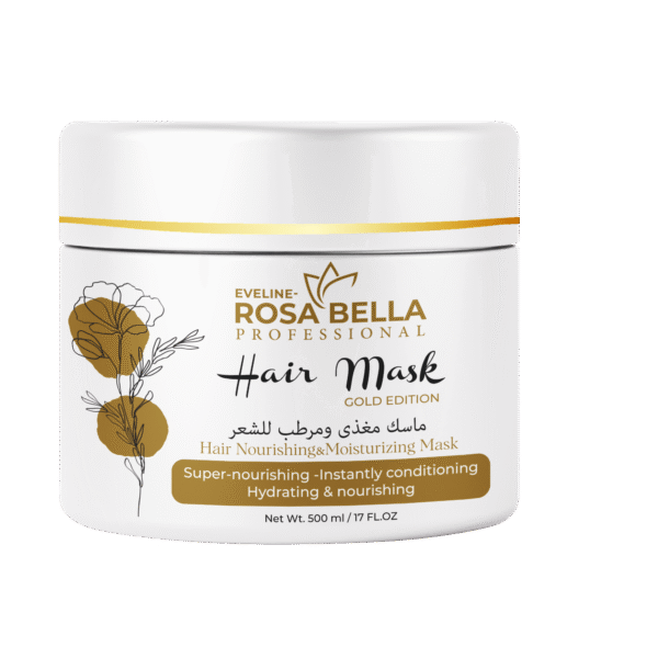 Hair mask gold